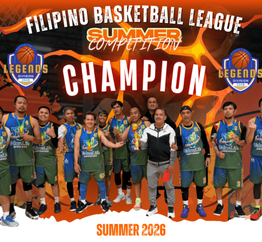 LEGENDS CHAMPION SUMMER LEAGUE